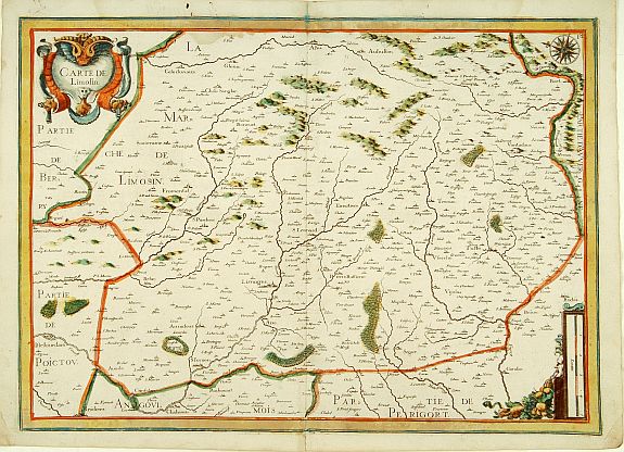 tassinncarte de limosinhigh resolution image of old map