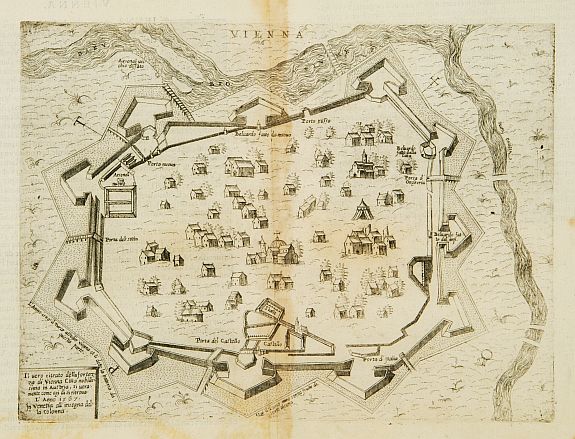 maps of austria. Old map by FURLANI,P.