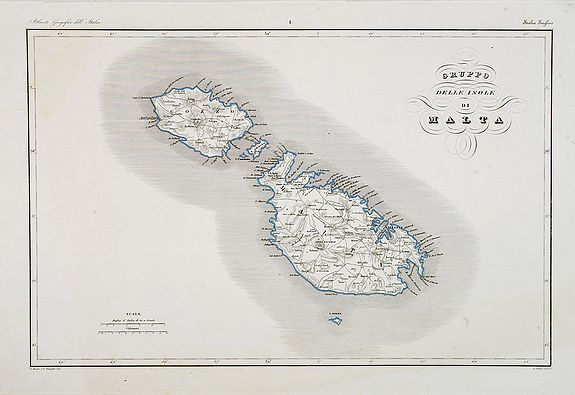 MAINA, G. / STANGHI, V. / POZZI. -  Gruppo delle Isole di Malta.