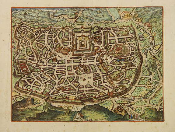 STERN, J. / H.,  Jerusalem. . ., antique map, old maps