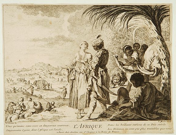 AVELINE,P., L'Afrique., antique map, old maps
