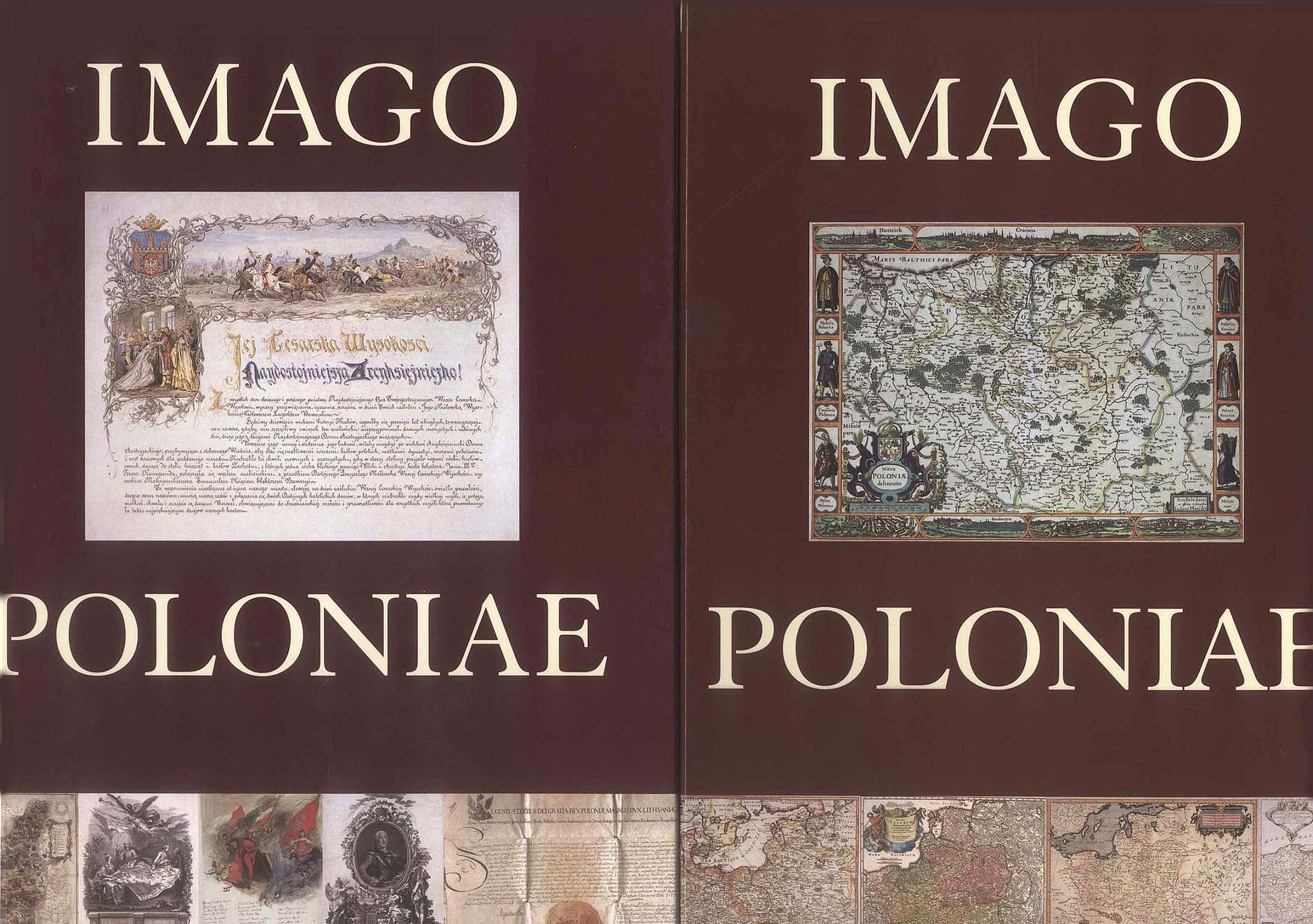 Old map by Thomasz Niewodniczanski - Imago Poloniae. Das Polnisch-Litauische Reich in Karten, Dokumenten und alten Drucken in der Sammlung von Tomasz Niewodniczanski. (2 volumes)