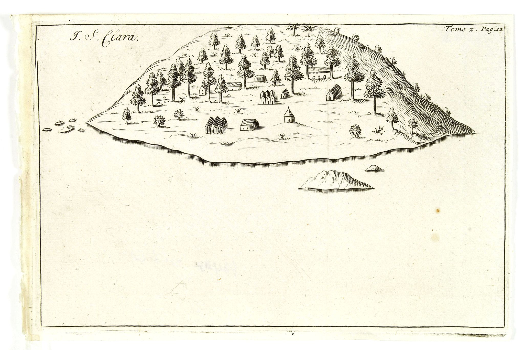 Old map by DE RENNEVILLE - I. S. Clara.