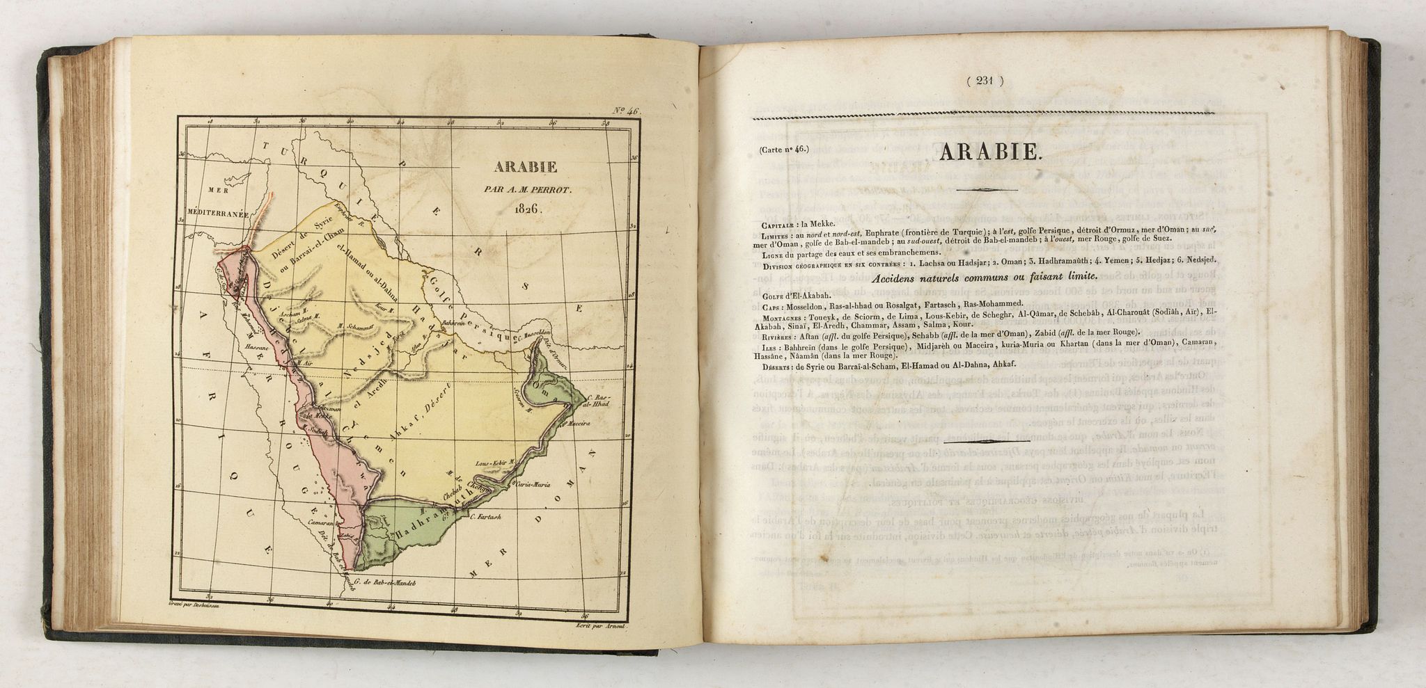 Old map by ANNEE et VIVIEN / [BAILLEUL - Bibliomappe. Chronologie Historique et Géographique par MM. Année et Vivien bound with : Bibliomappe, ou Livre-Cartes: Leçons Méthodiques de Chronologie et de Géographie, . . .