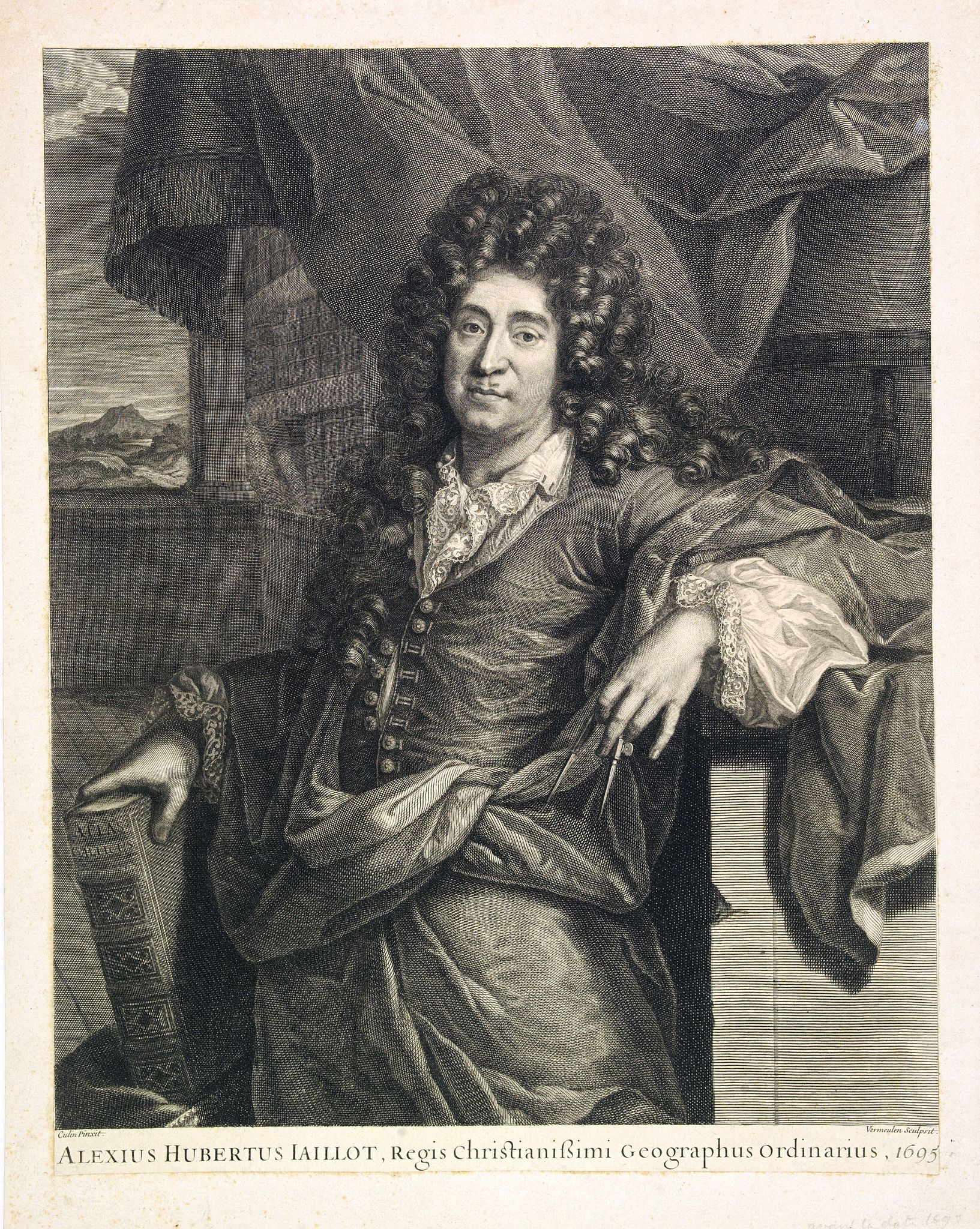 Old map by VERMEULEN. - Alexius Hubertus Jaillot . . .