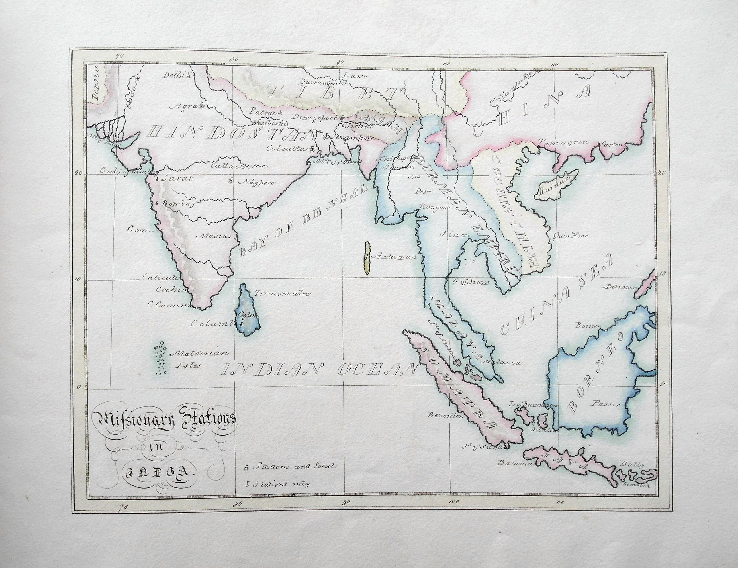 FLINT, A., A Book of Maps (manuscript atlas)., antique map, old maps