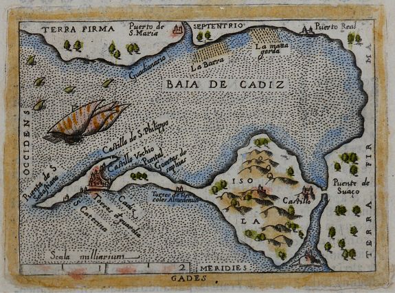 ORTELIUS, A./ Marchetti, Gades., antique map, old maps