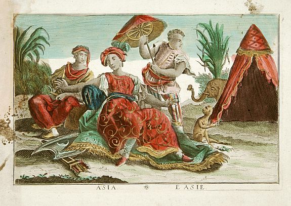 ANONYMOUS, Asia / L'Asie: Asia personified as a woman., antique map, old maps