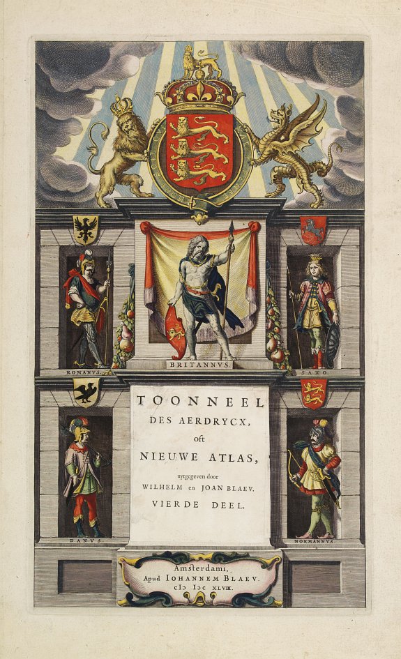 BLAEU,J., Title page from