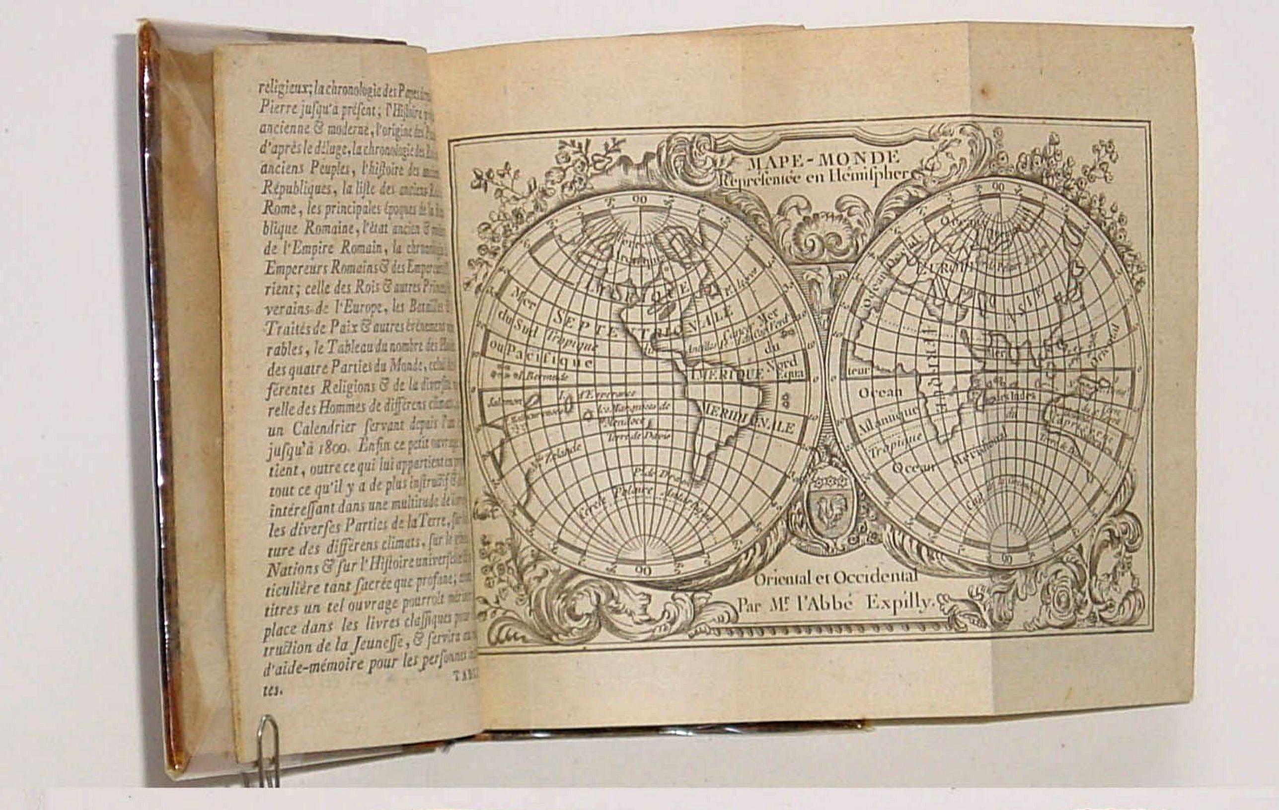 DESOER, F.J., Tablaeu de l'Univers premiere partie/ .. seconde partie., antique map, old maps