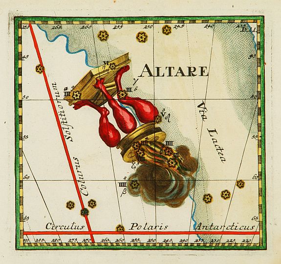 BERNDT,J.C., Altare, antique map, old maps
