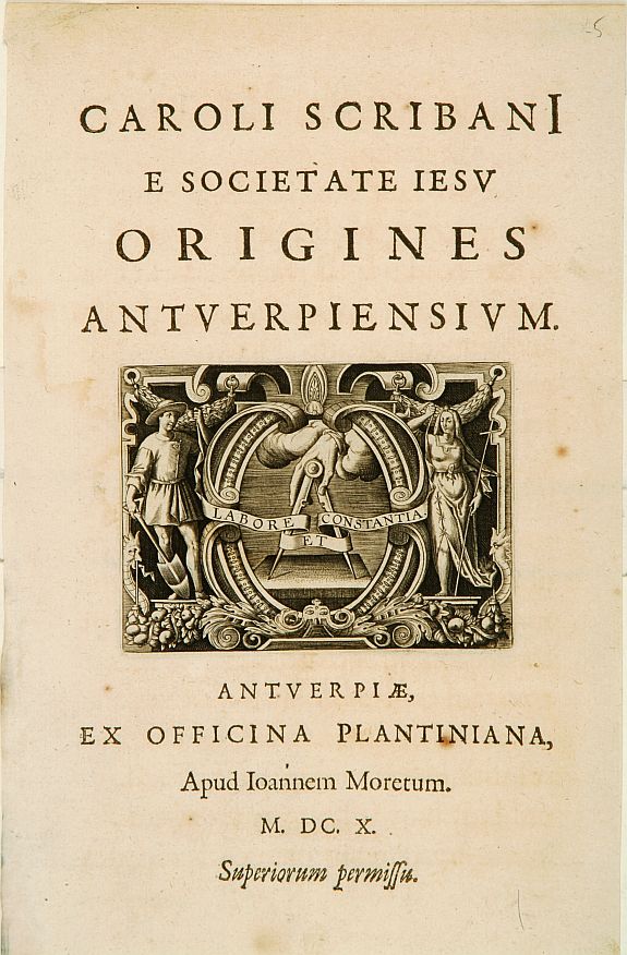 PLANTIN./ MORETUS,J.,  [Title page] from 