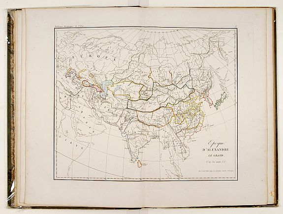 KLAPROTH, J., Tableaux historiques de l'Asie.., antique map, old maps