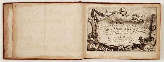 ROUX,J., Receuil Des Principaux Plans des Ports.. Mer Mediterranee.., antique map, old maps