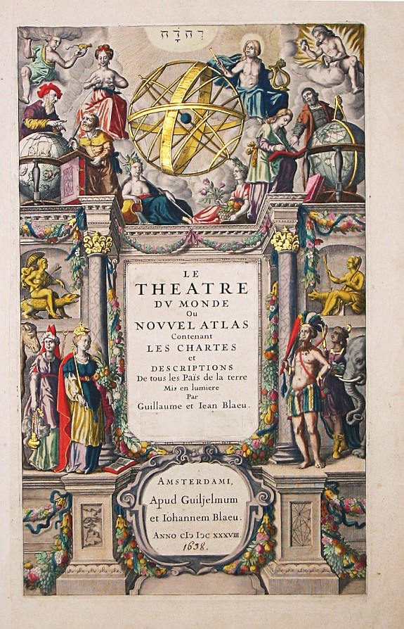 Blaeu, J. & W., Le Theatre du Monde Ou Nouvel Atlas., antique map, old maps