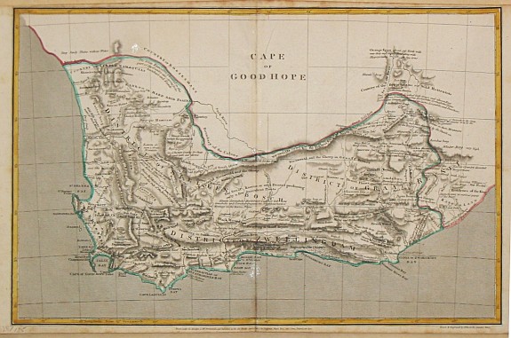 Arrowsmith, A., Cape of Good Hope., antique map, old maps