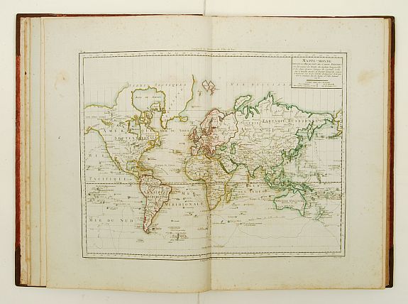 MENTELLE,E., Atlas élémentaire de géographie physique et politique, ancienne et moderne,, antique map, old maps