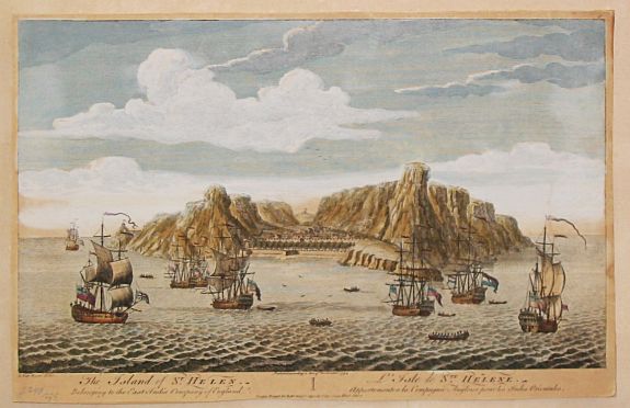 Sayer, R., The Island of St.Helen., antique map, old maps