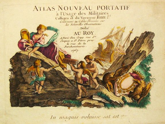 Crepy, l., Atlas nouveau Portatif a l' Usage des Militaires Colleges et du Voyageur, Tome Ier., antique map, old maps