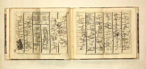 Kitchin, Th., Kitchin's post-Chaise Companion through England and Wales., antique map, old maps