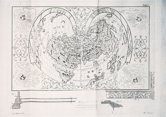 Francesconi, Daniele. / Paolo Rizzo., Illustrazione di un'urnetta lavatora d' oro… col inscrizione Paulus Ageminius faciebat., antique map, old maps