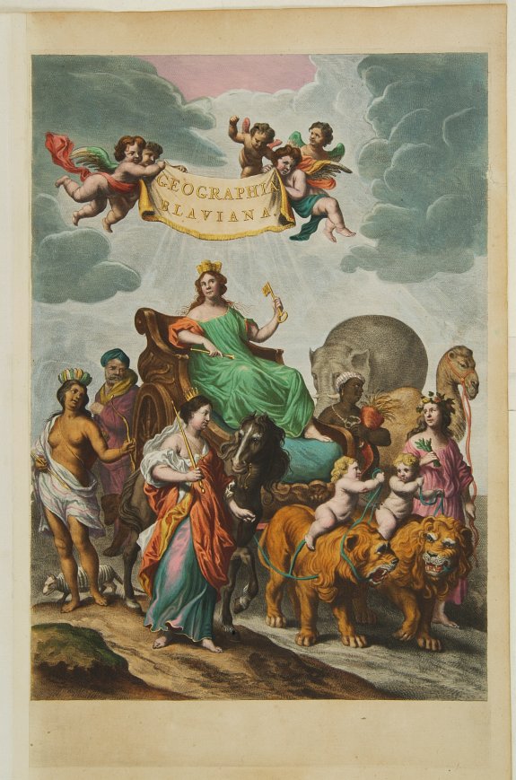 BLAEU, J., Title page from