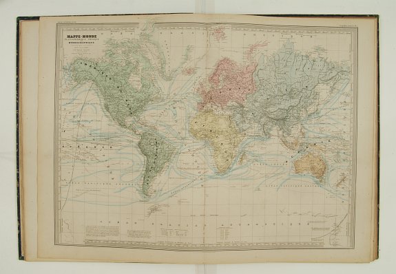 DU FOUR, A.H., Grand atlas Universel physique, historique et politique geographie ancienne et moderne., antique map, old maps