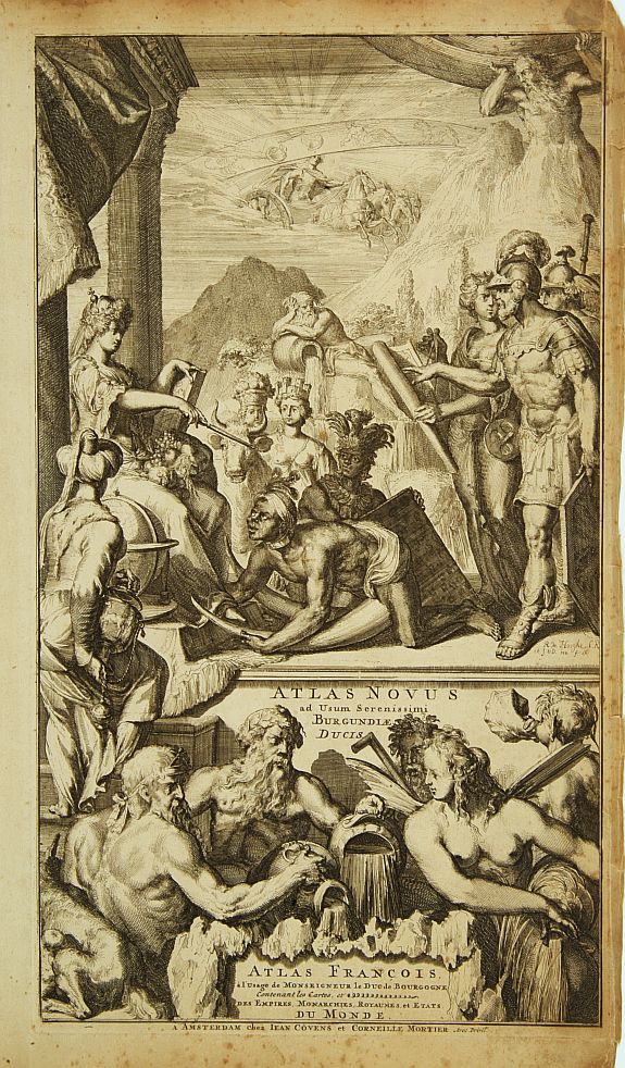 COVENS, J. / MORTIER, C., Atlas Novus ad Usum Serenissimi Burgundiae Ducis., antique map, old maps