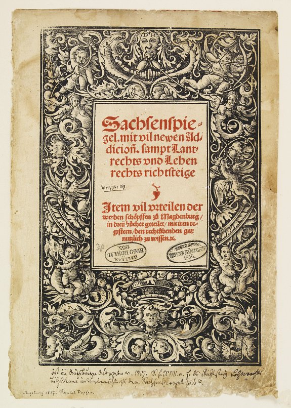 MUELLER, Title page from:
