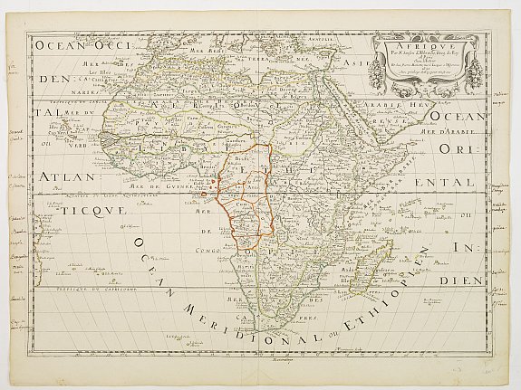 SANSON,N./ MARIETTE,P., Afrique.., antique map, old maps