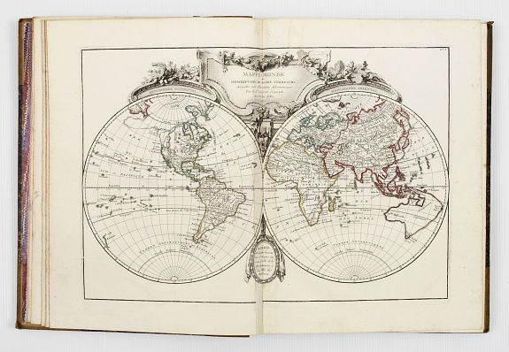 LATTRE / RIZZI ZANONI / JANVIER, Atlas moderne ou collection de cartes sur toutes les parties du globe terrestre par plusieurs auteurs., antique map, old maps