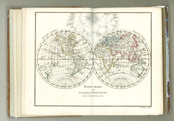 DELAMARCHE, Petit Atlas moderne ou collection de cartes élémentaires dédié à la jeunesse., antique map, old maps