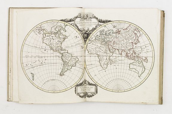 DE VAUGONDY,R./DELAMARCHE,S., Nouvel Atlas portatif destiné principalement.., antique map, old maps