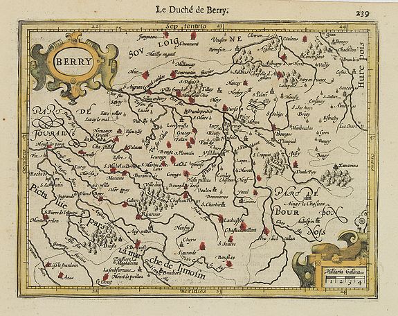 MERCATOR,G./ HONDIUS,J.,  Berry., antique map, old maps