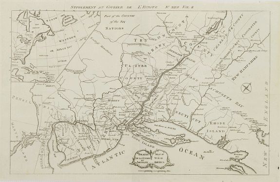 ANONYMOUS, Theatre de la guerre en Amerique. Seat of war in America., antique map, old maps