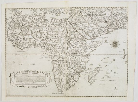 FORLANI,F.,  Al Ecc[ellentissi],mo Philosopho, Mathematico, Medico, et Cauallier aureato, beniemerito Guardiano grande della / Scola de .S. Marco..., antique map, old maps