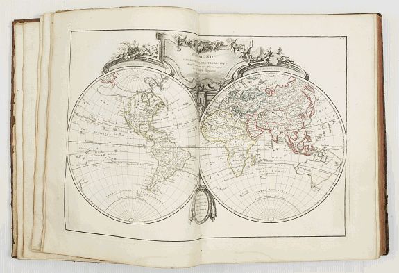 LATTRE / RIZZI ZANONI / JANVIER, Atlas moderne ou collection de cartes sur toutes les parties du globe terrestre par plusieurs auteurs., antique map, old maps