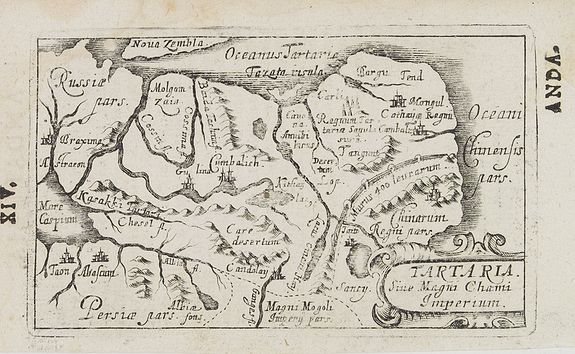 BUCELINI, G., Tartaria Sive Magni Chami Imperium., antique map, old maps