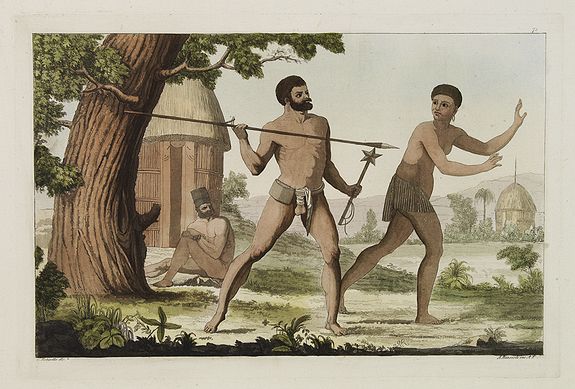 FERRARIO, G.,  [ New Caledonians ]., antique map, old maps