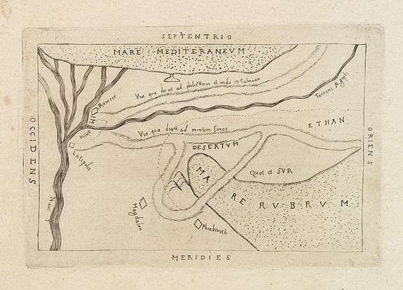 TORNIELLO, A,  [Egypt], antique map, old maps