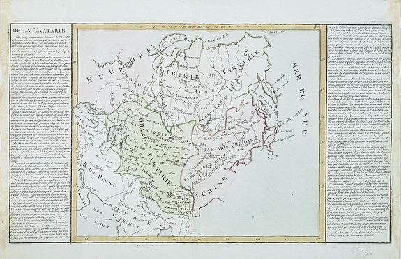 MONDHARE. / CLOUET L'abbeMONDHARE. / JEAN. / CLOUE, De la Tartarie, antique map, old maps