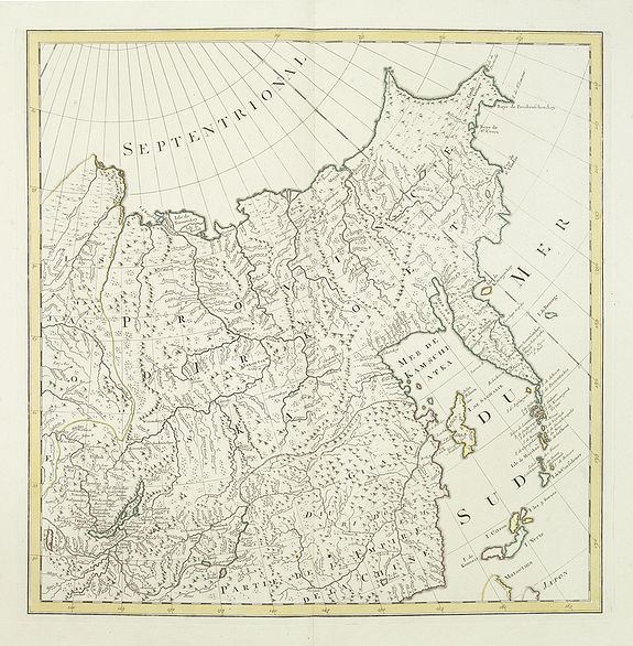 COVENS, J. / MORTIER, C., No title (Carte générale de l'empire de Russie)., antique map, old maps