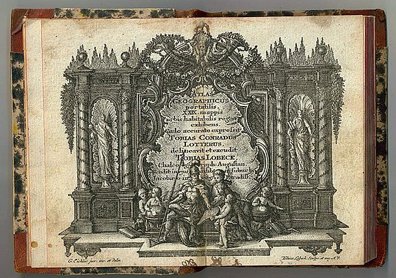 LOTTER, T.C., Atlas Geographicus portatilis XXIX mappis orbis habitabilis, antique map, old maps