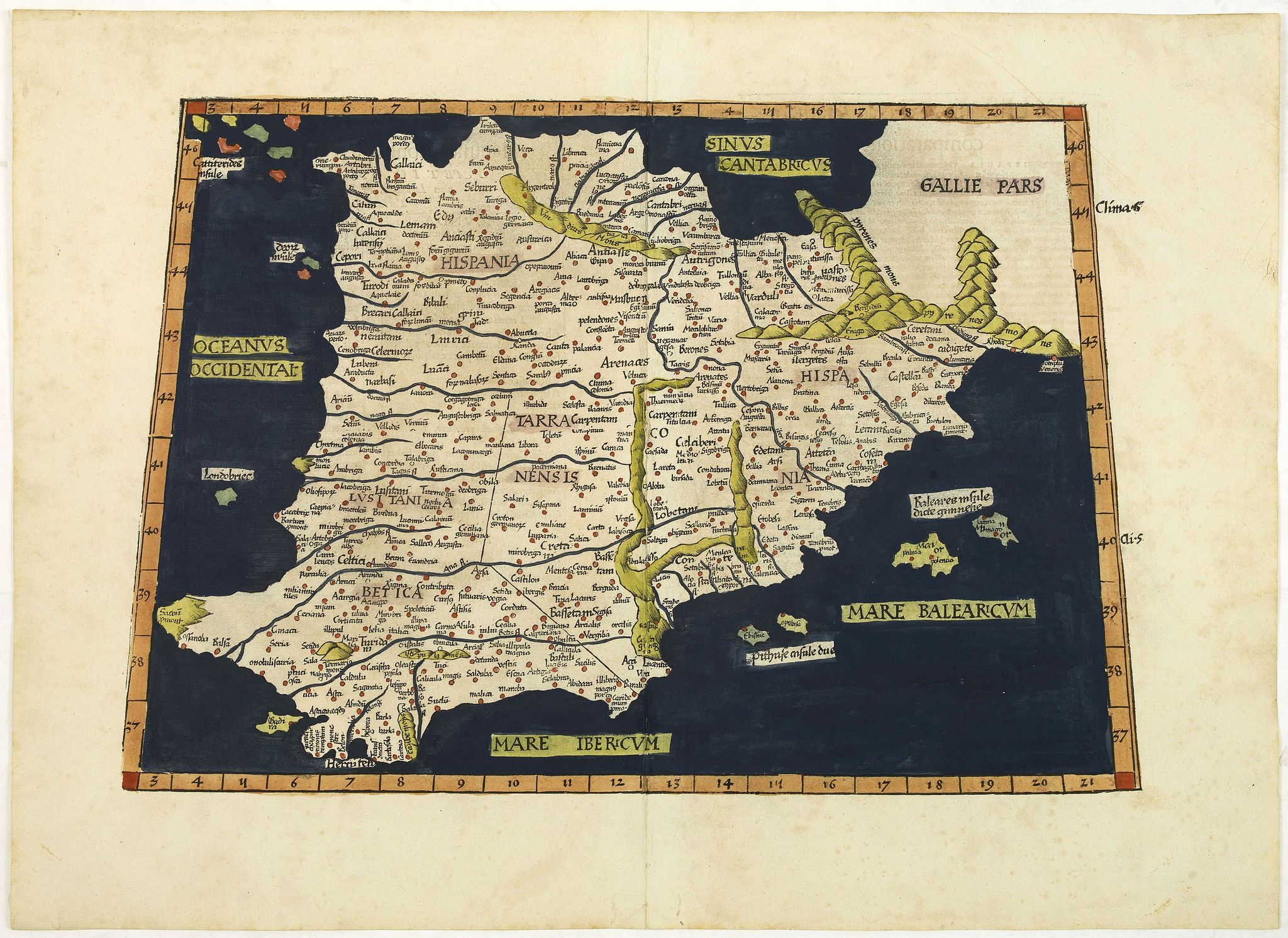 Europae Tabula secunda