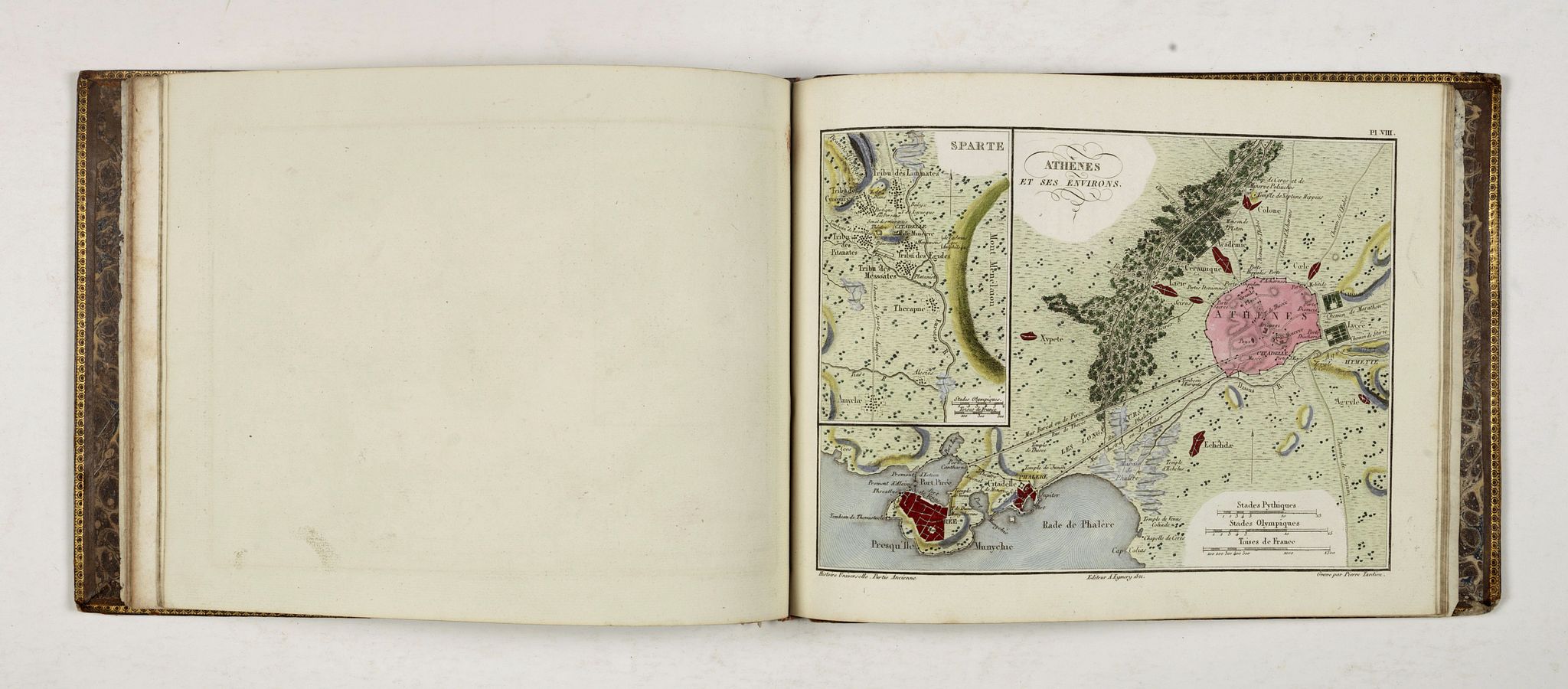 LE COMTE DE SEGUR, Atlas pour servir à l'histoire Ancienne, romaine et du bas-empire des œuvres de M.r le Comte de Segur de l'Academie française, dirigé dessiné et gravé par P.Tardieu. Avec texte explicatif., antique map, old maps