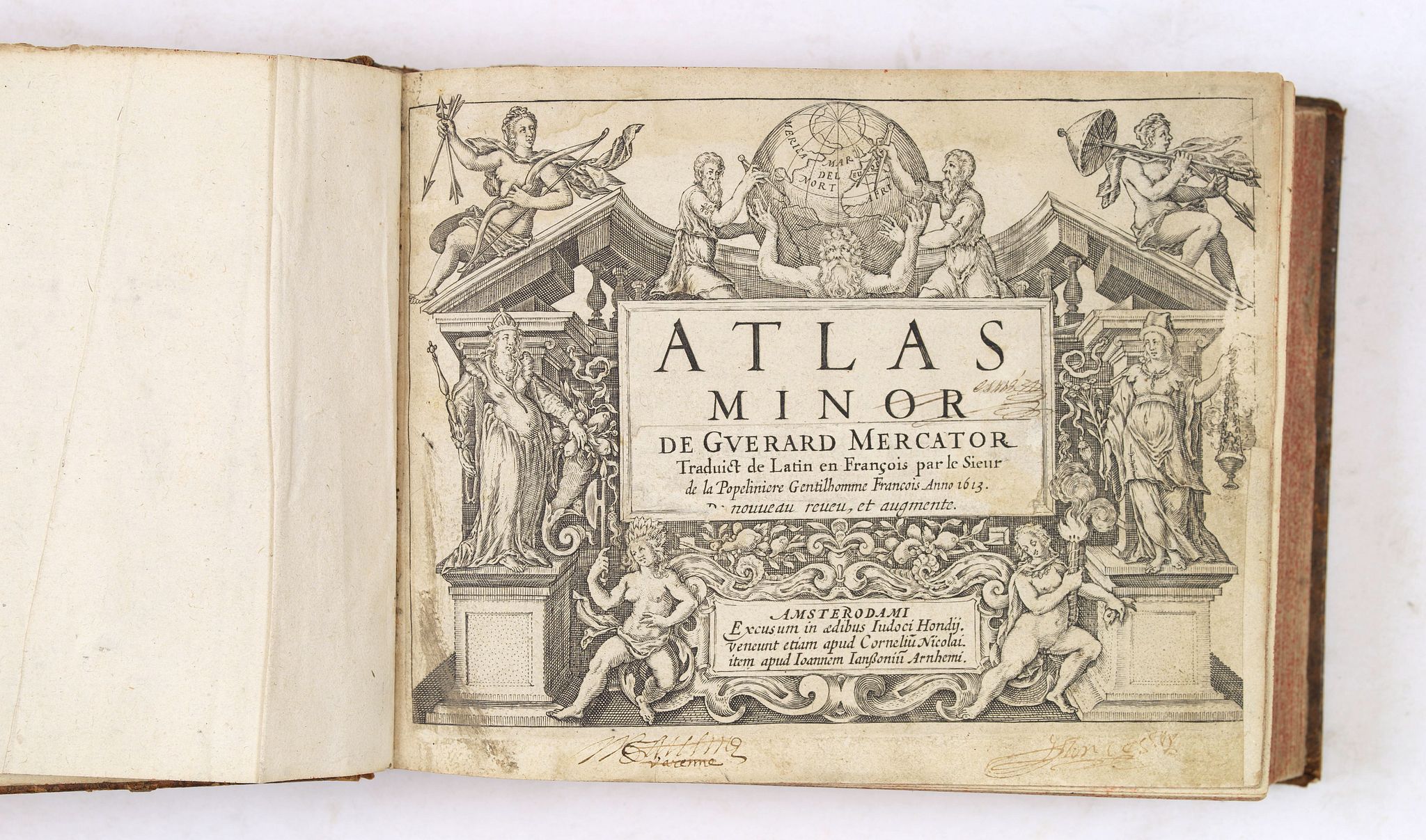 MERCATOR, G. / JANSSONIUS, J., Atlas Minor. . ., antique map, old maps