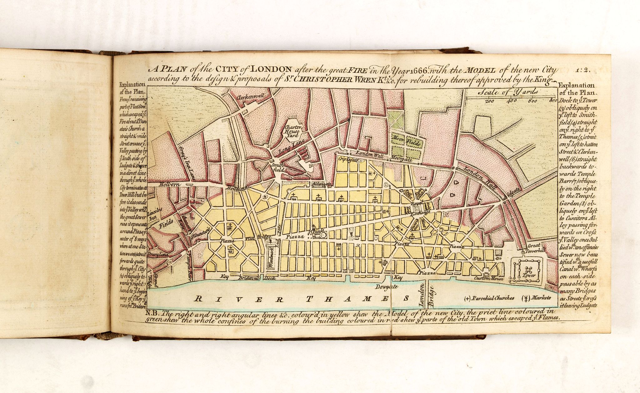 DURY, A., A Collection of Plans of the Principal Cities of Great Britain and Ireland, with Maps of the Coast of the Said Kingdoms. . ., antique map, old maps