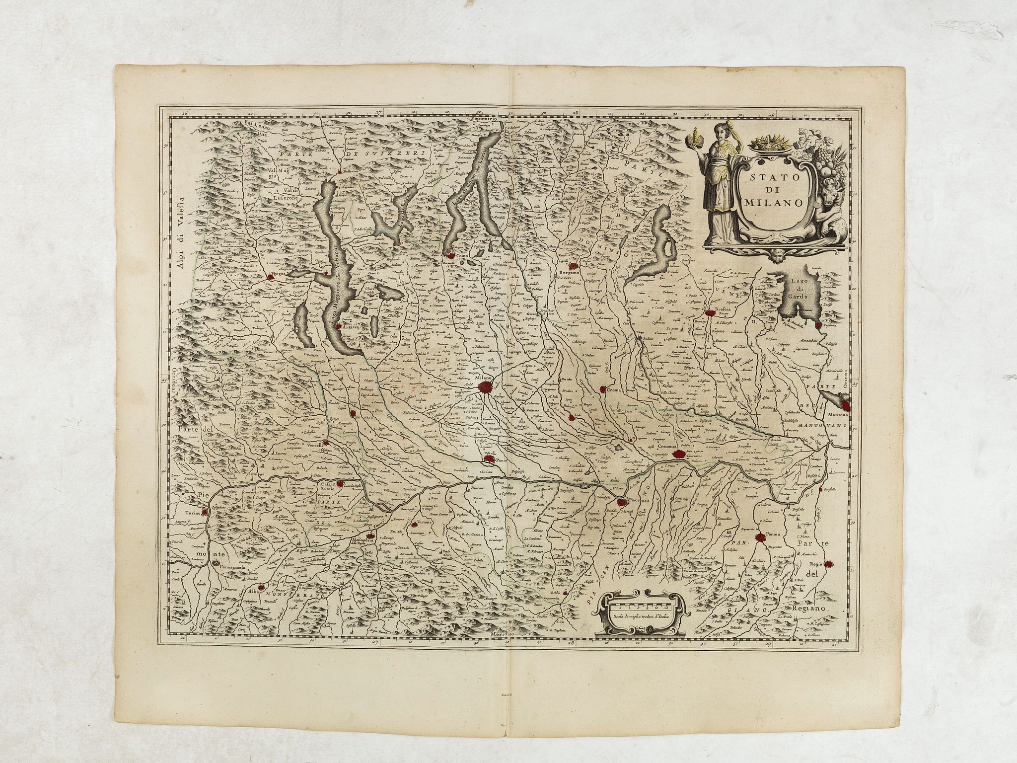 DE FER, N., Cette Carte de Californie et du Nouveau Mexique., antique map, old maps