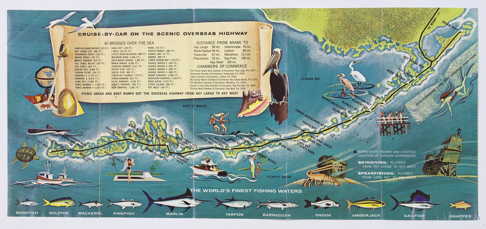 SCHEAFFER & ASSOC., Florida Keys & Key West. . ., antique map, old maps