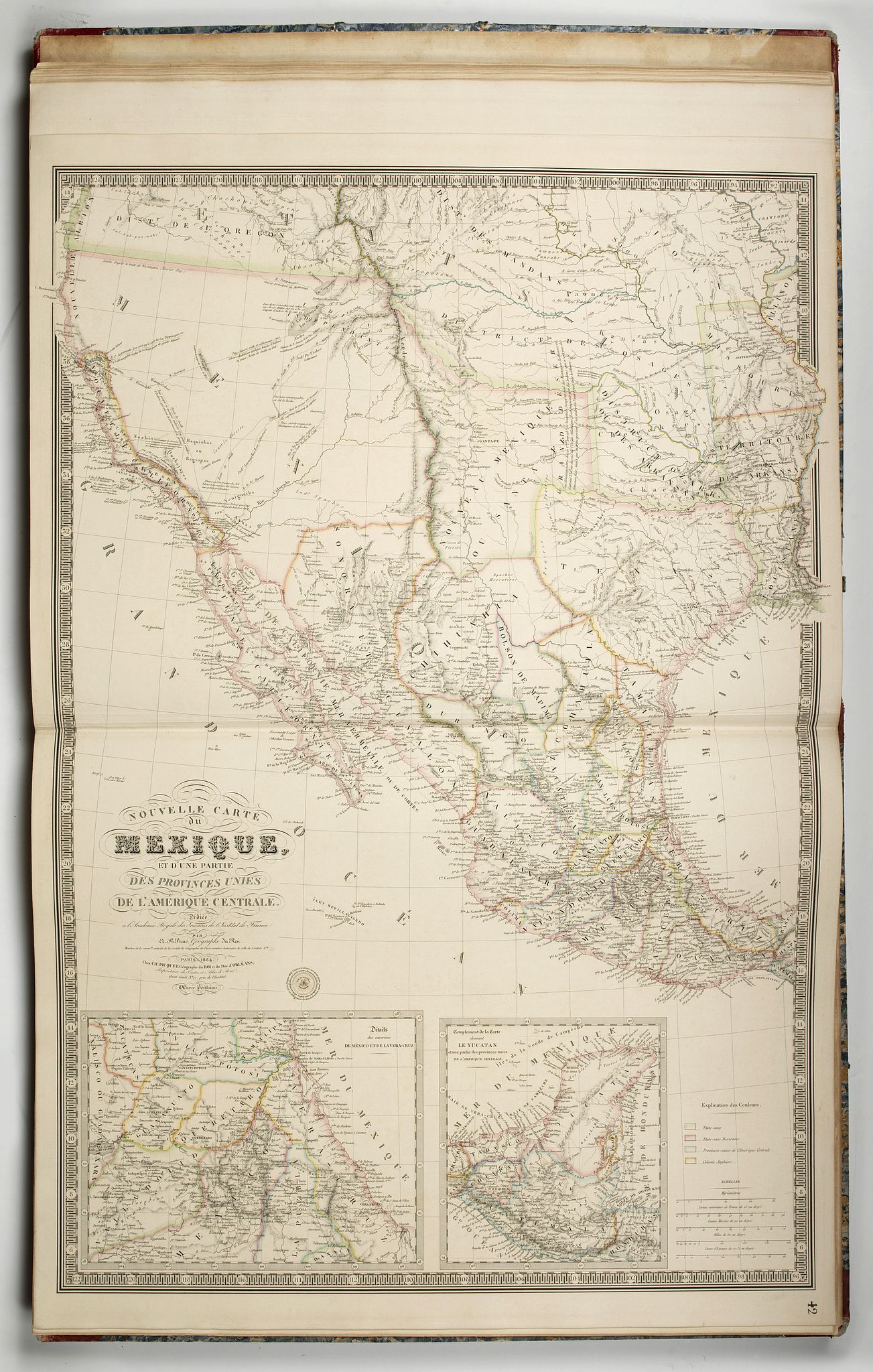 ANDRIVEAU-GOUJON, J. / BRUE., Atlas de choix, ou recueil des meilleures cartes de géographie ancienne et moderne dressées par divers auteurs., antique map, old maps